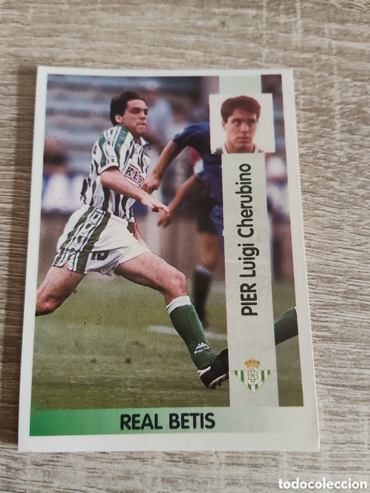 Cromos de F&uacute;tbol: Panini liga 1996 1997 96 97 126 Pier Real Betis