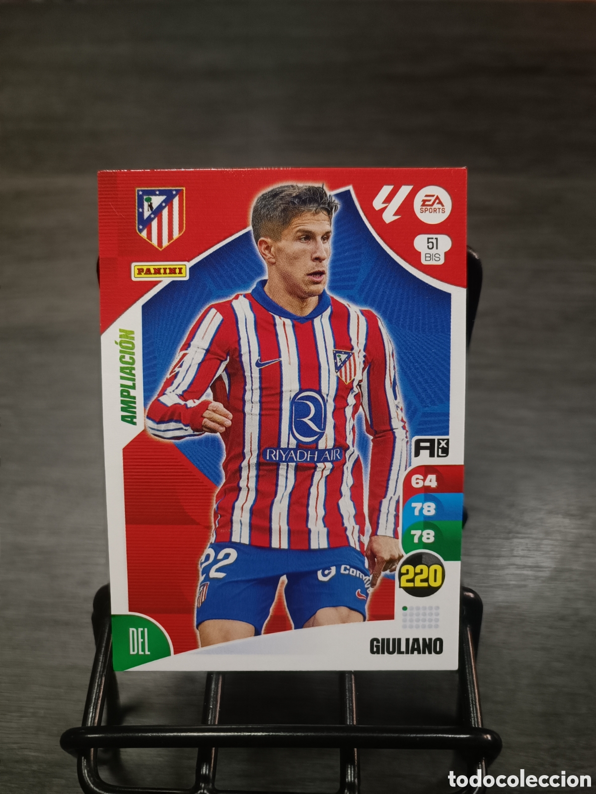 Cromos de F&uacute;tbol: 2024 2025 Giuliano 51 Bis Adrenalyn Xl