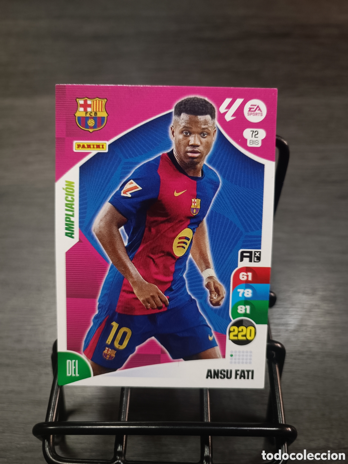 Football Stickers: 2024 2025 Ansu Fati 72 Bis Adrenalyn Xl