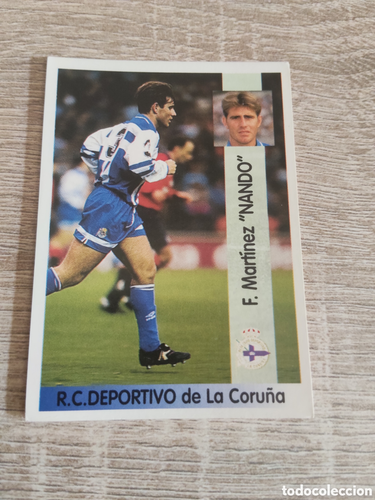 Cartes &agrave; collectionner de Football: Panini liga 1996 1997 96 97 135 Nando Deportivo de la Coru&ntilde;a