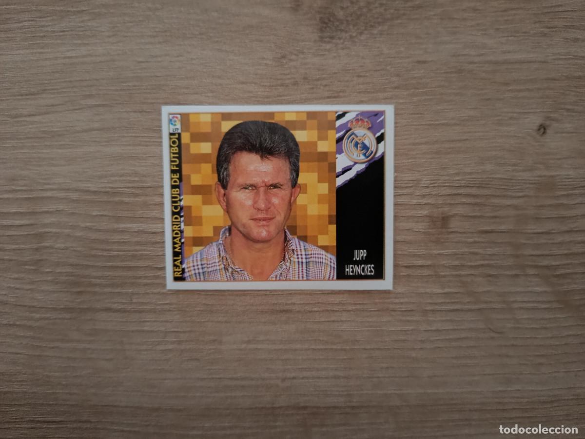 Cromos de F&uacute;tbol: CROMO DE FUTBOL LIGA ESTE HEYNCKES REAL MADRID SIN PEGAR NUNCA PEGADO 97 98 1997 1998 D526