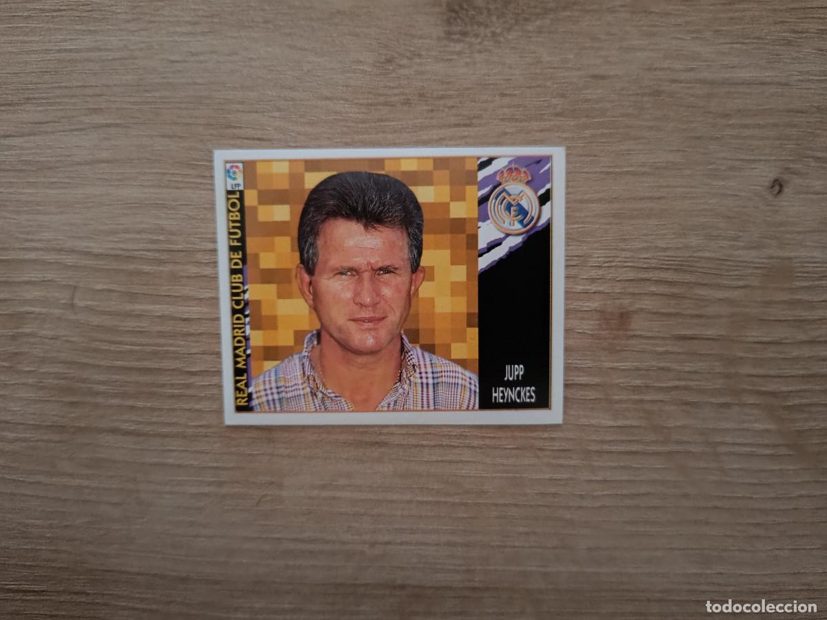 Cromos de F&uacute;tbol: CROMO DE FUTBOL LIGA ESTE HEYNCKES REAL MADRID SIN PEGAR NUNCA PEGADO 97 98 1997 1998 D526