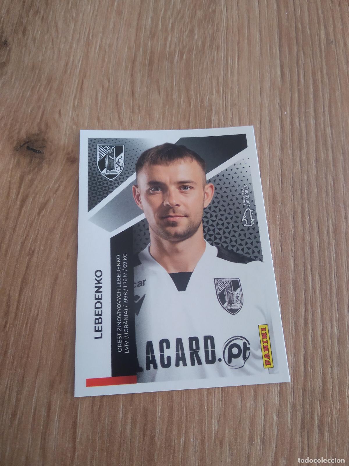 Cromos de F&uacute;tbol: 349 LEBEDENKO Vit&oacute;ria Guimar&atilde;es CROMO FUTBOL PANINI PORTUGAL 25-26 FUTEBOL LIGA BETCLIC 2025-2026