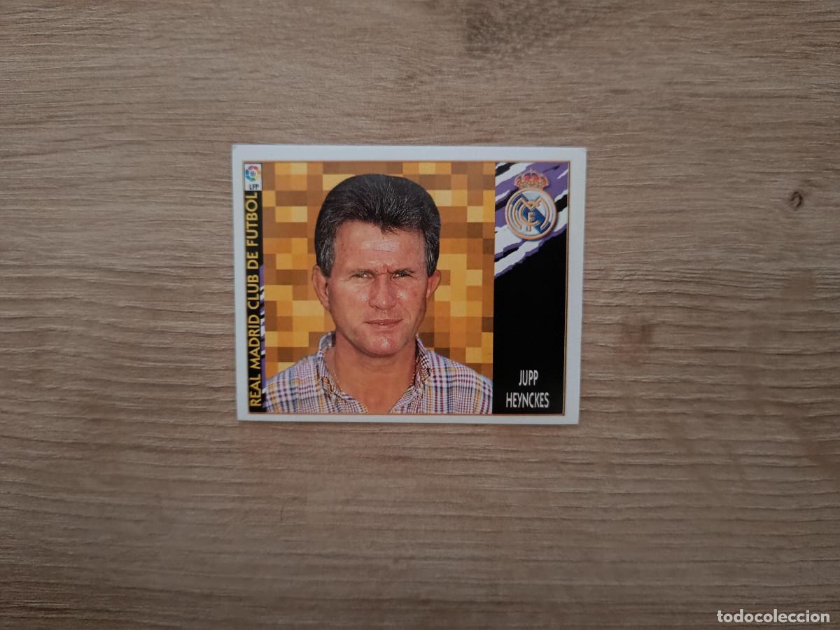 Cromos de F&uacute;tbol: CROMO DE FUTBOL LIGA ESTE HEYNCKES REAL MADRID SIN PEGAR NUNCA PEGADO 97 98 1997 1998 D526
