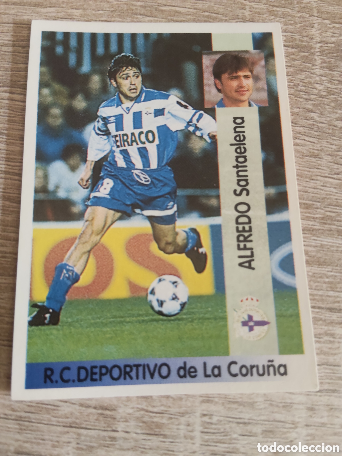 Cromos de F&uacute;tbol: Panini liga 1996 1997 96 97 136 Alfredo Deportivo de la Coru&ntilde;a