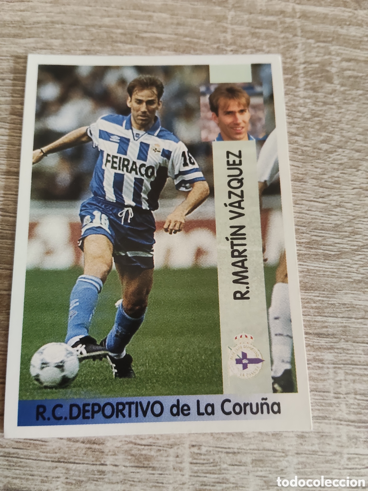 Figurine di Calcio: Panini liga 1996 1997 96 97 139 Mart&iacute;n V&aacute;zquez Deportivo de la Coru&ntilde;a
