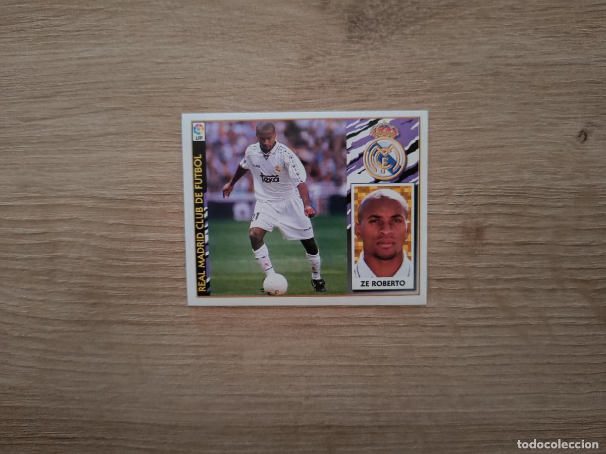 Cartes &agrave; collectionner de Football: CROMO DE FUTBOL LIGA ESTE ZE ROBERTO REAL MADRID SIN PEGAR NUNCA PEGADO 97 98 1997 1998 D526