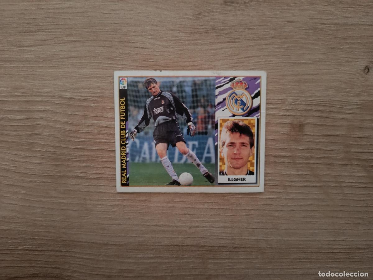 Fu&szlig;ball-Sticker: CROMO DE FUTBOL LIGA ESTE ILLGNER REAL MADRID SIN PEGAR NUNCA PEGADO 97 98 1997 1998 D526
