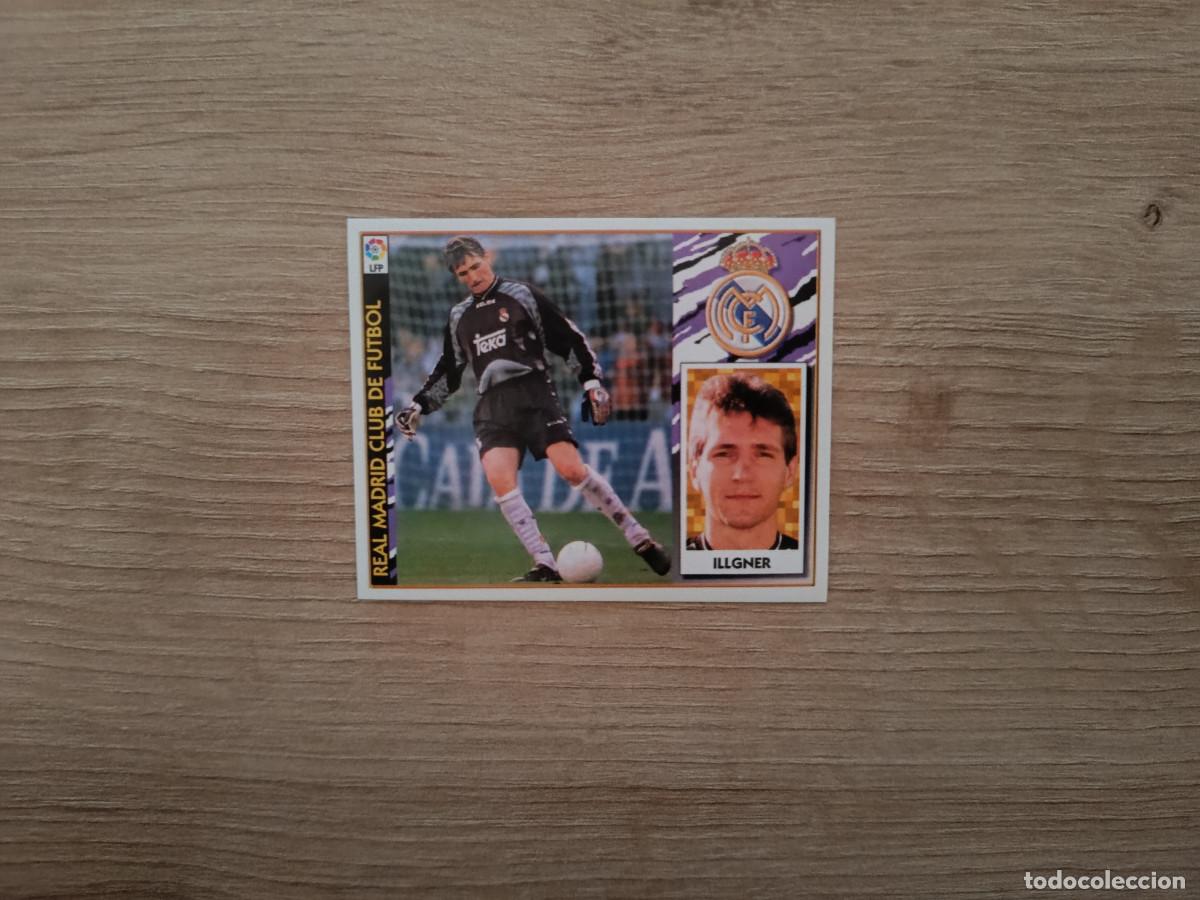 Fu&szlig;ball-Sticker: CROMO DE FUTBOL LIGA ESTE ILLGNER REAL MADRID SIN PEGAR NUNCA PEGADO 97 98 1997 1998 D526
