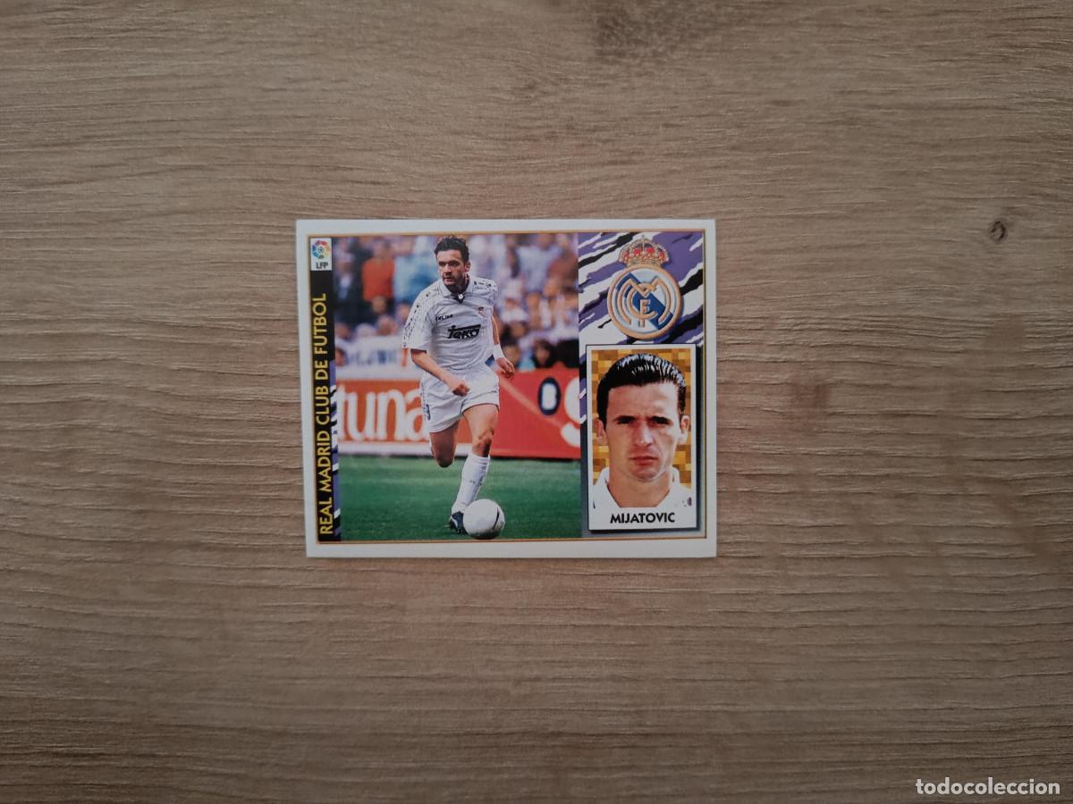 Fu&szlig;ball-Sticker: CROMO DE FUTBOL LIGA ESTE MIJATOVIC REAL MADRID SIN PEGAR NUNCA PEGADO 97 98 1997 1998 D526