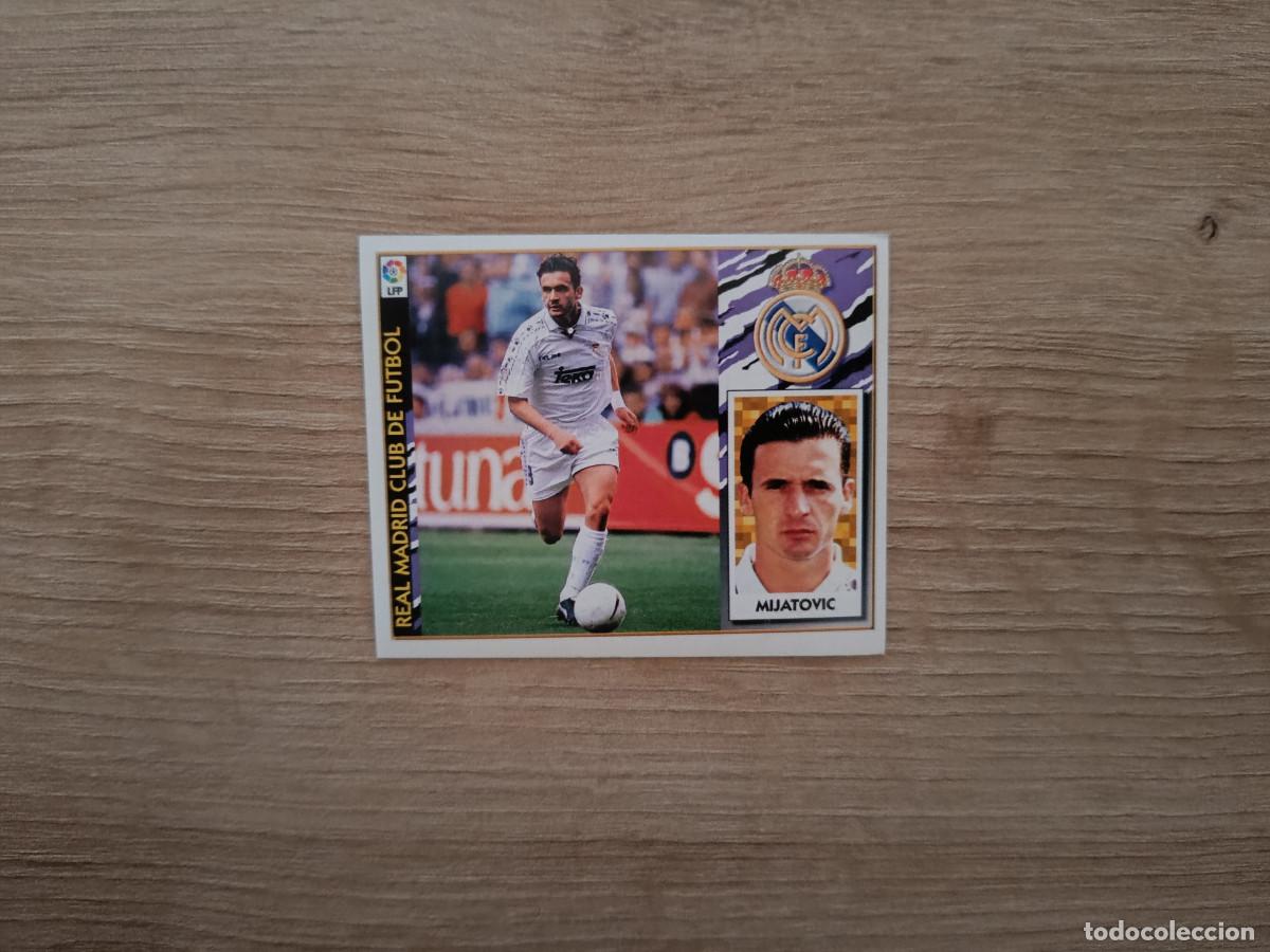 Fu&szlig;ball-Sticker: CROMO DE FUTBOL LIGA ESTE MIJATOVIC REAL MADRID SIN PEGAR NUNCA PEGADO 97 98 1997 1998 D526