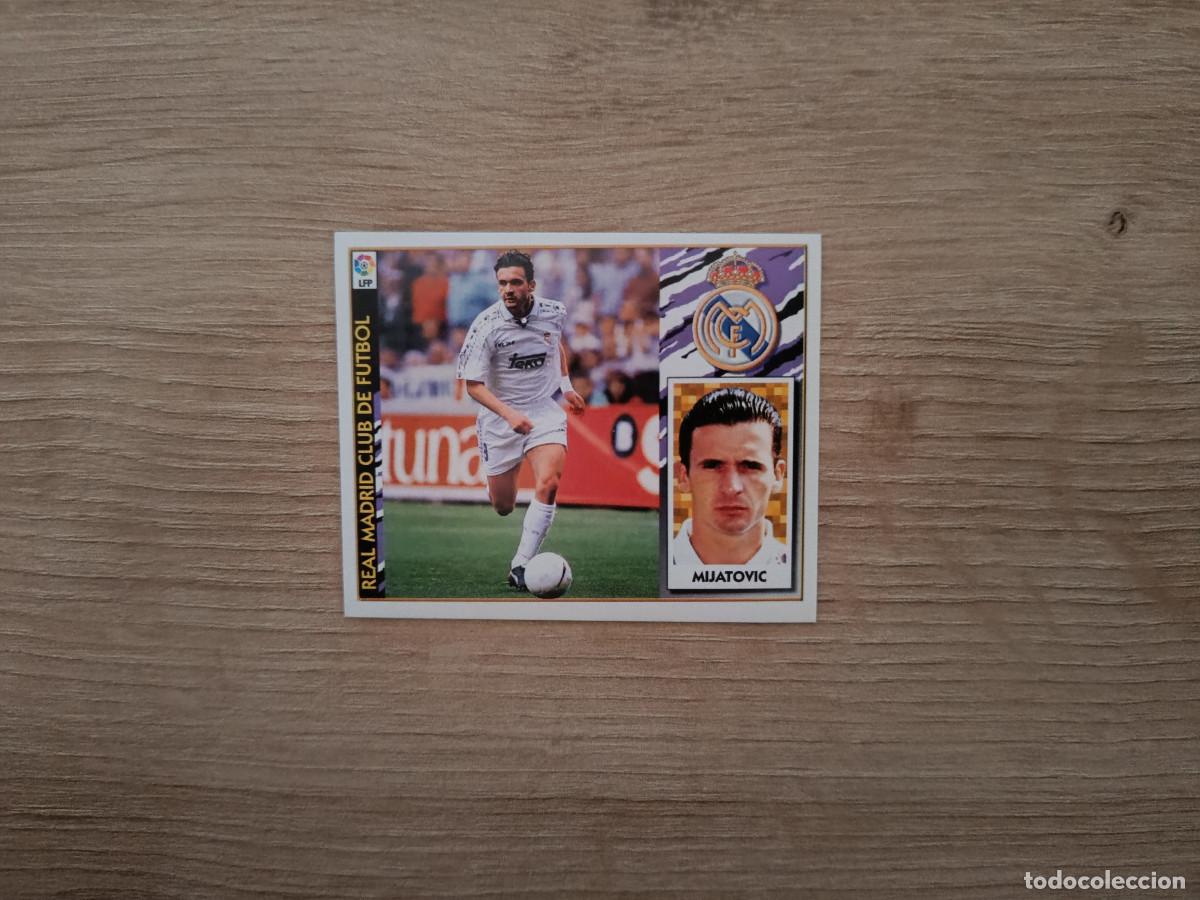 Fu&szlig;ball-Sticker: CROMO DE FUTBOL LIGA ESTE MIJATOVIC REAL MADRID SIN PEGAR NUNCA PEGADO 97 98 1997 1998 D526
