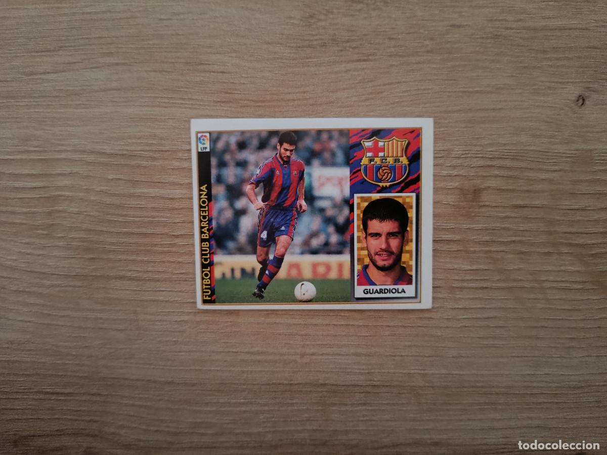 Fu&szlig;ball-Sticker: CROMO DE FUTBOL LIGA ESTE GUARDIOLA BARCELONA SIN PEGAR NUNCA PEGADO 97 98 1997 1998 D526