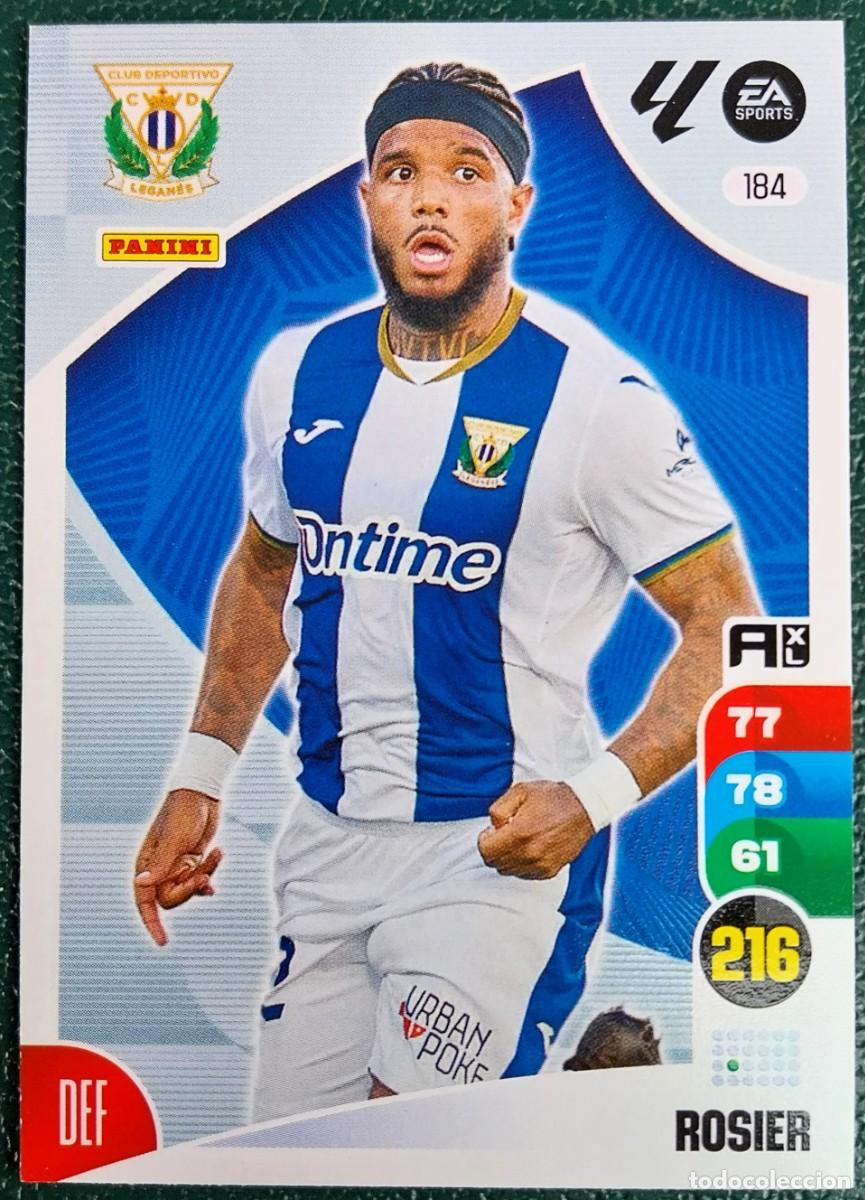 Cromos de Futebol: 184 ROSIER CD LEGANES FICHAS ALBUM ADRENALYN XL 2024 2025 24 25