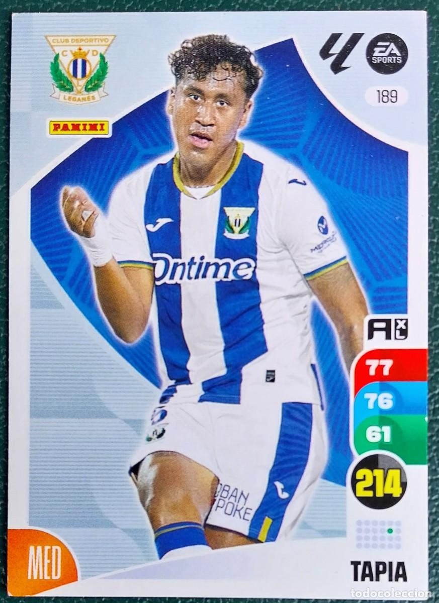 Cromos de F&uacute;tbol: 189 TAPIA CD LEGANES FICHAS ALBUM ADRENALYN XL 2024 2025 24 25
