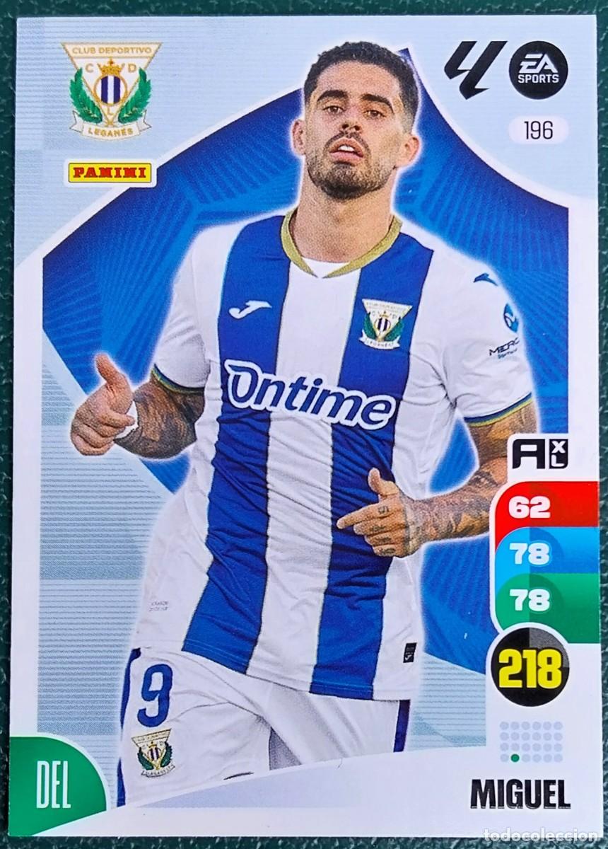Cromos de Futebol: 196 MIGUEL CD LEGANES FICHAS ALBUM ADRENALYN XL 2024 2025 24 25