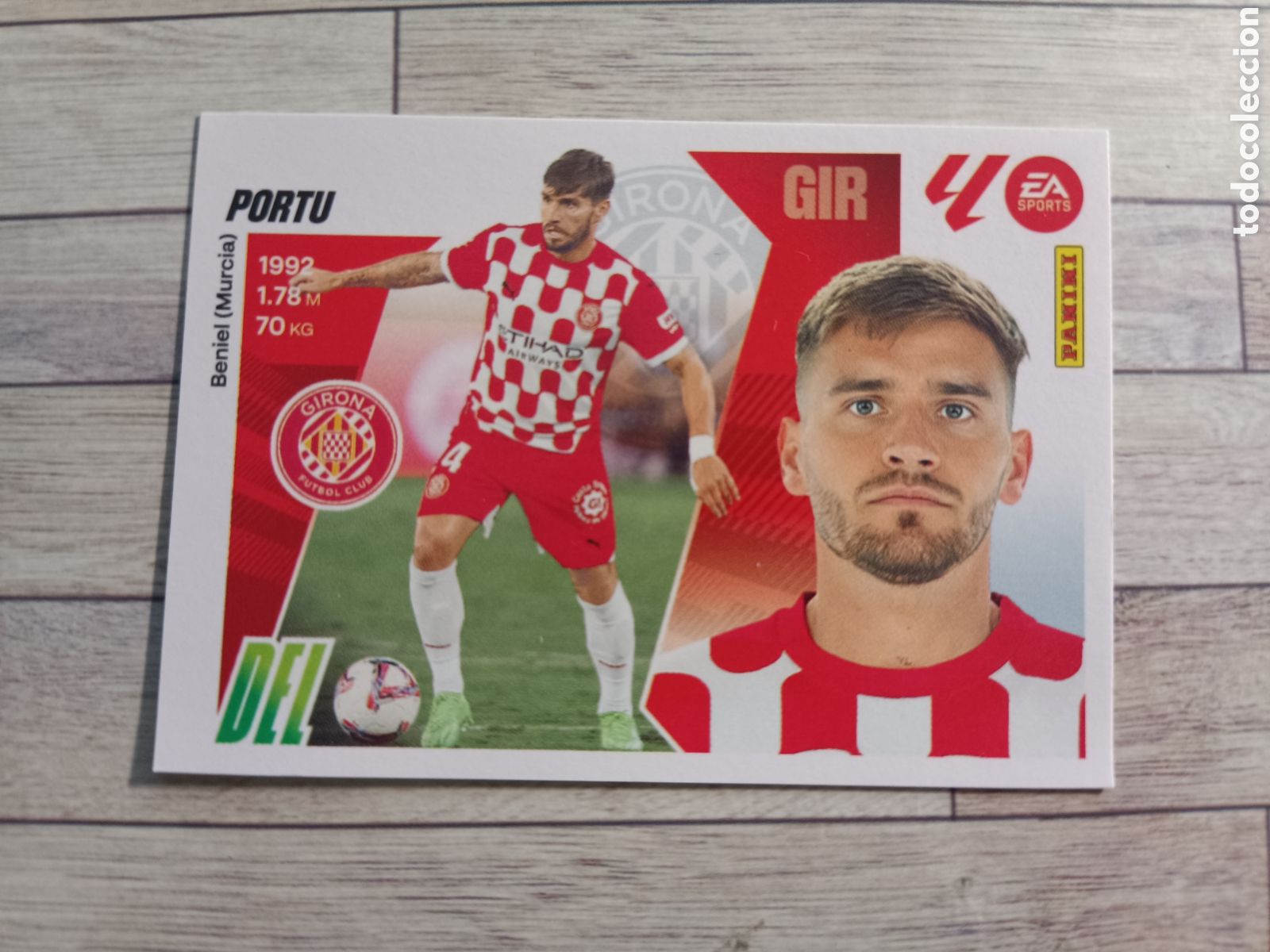Cromos de F&uacute;tbol: 18A PORTU GIRONA LIGA ESTE 2025 2026 PANINI 25 26