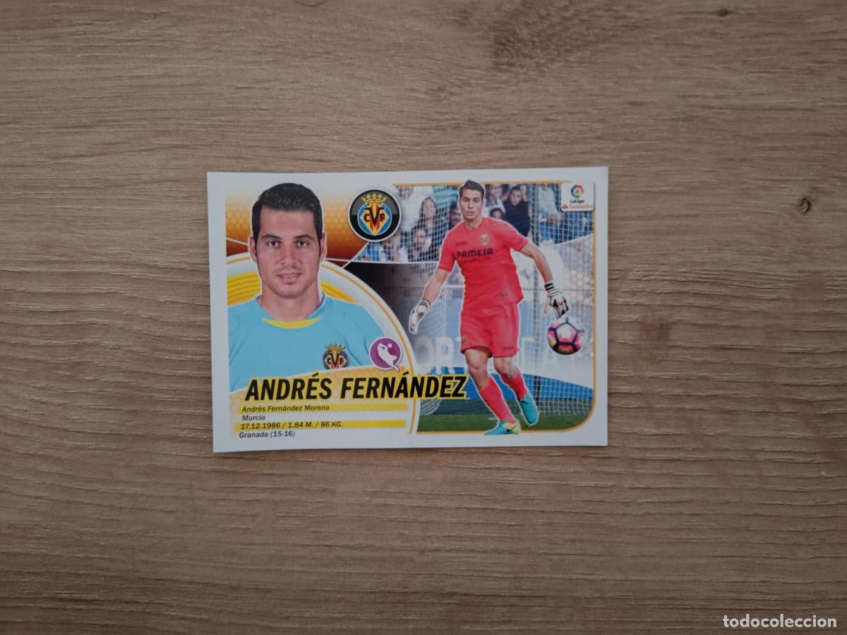 Cromos de F&uacute;tbol: CROMO DE FUTBOL LIGA ESTE FERNANDEZ COLOCA VILLARREAL SIN PEGAR NUNCA PEGADO 16 17 2016 2017 D526
