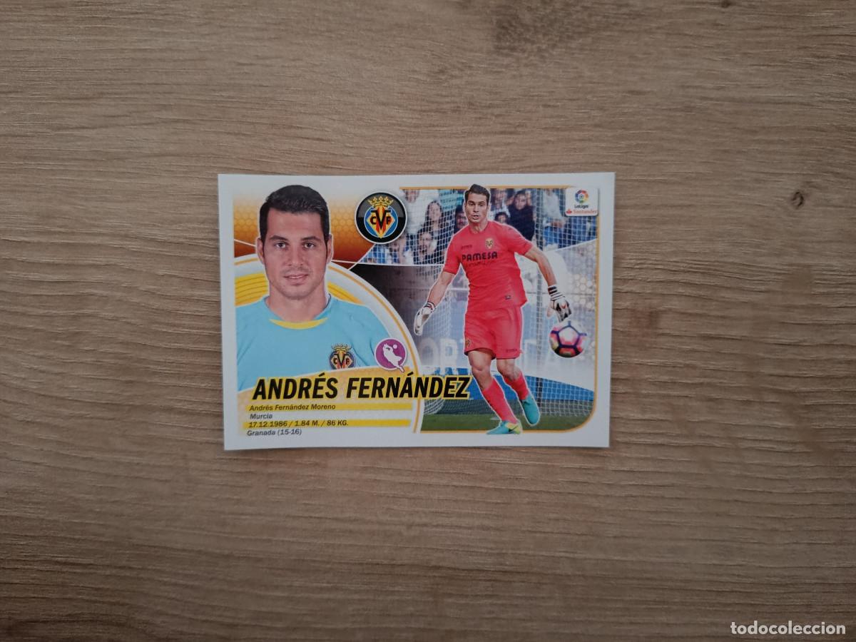 Cromos de F&uacute;tbol: CROMO DE FUTBOL LIGA ESTE FERNANDEZ COLOCA VILLARREAL SIN PEGAR NUNCA PEGADO 16 17 2016 2017 D526