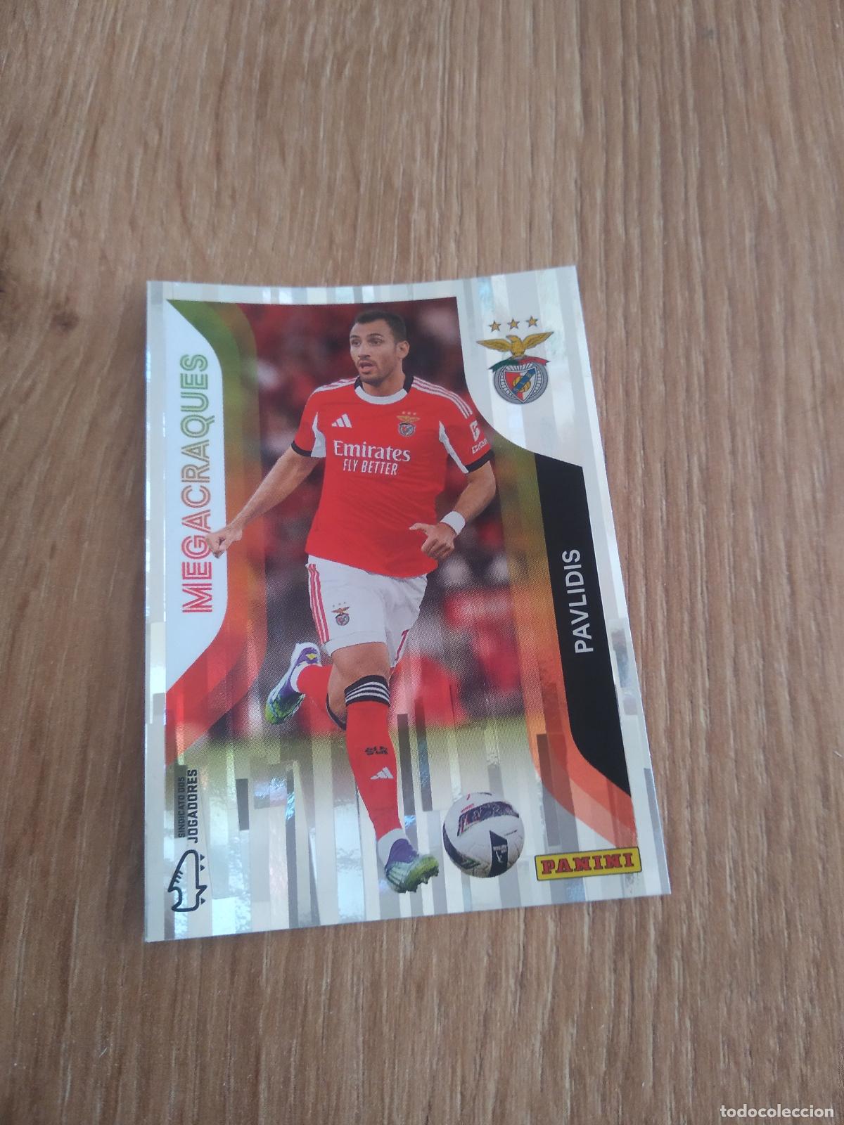 Cromos de F&uacute;tbol: 384 PAVLIDIS BENFICA CROMO FUTBOL PANINI PORTUGAL 25-26 FUTEBOL LIGA BETCLIC 2025-2026