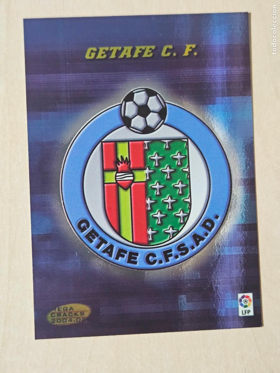Cromos de F&uacute;tbol: CROMO N&ordm; 127 ESCUDO - MEGACRACKS 2004 05 - GETAFE