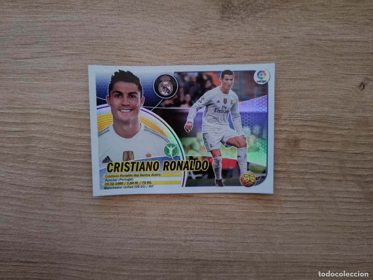 Cromos de F&uacute;tbol: CROMO DE FUTBOL LIGA ESTE CRISTIANO RONALDO REAL MADRID SIN PEGAR NUNCA PEGADO 16 17 2016 2017 D526