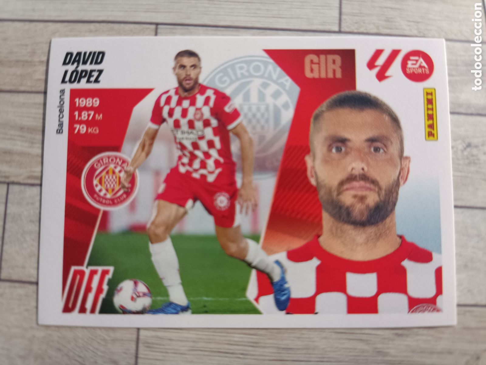 Cromos de F&uacute;tbol: 7 DAVID LOPEZ GIRONA LIGA ESTE 2025 2026 PANINI 25 26