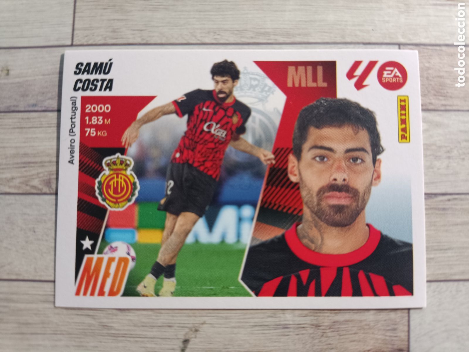 Cromos de F&uacute;tbol: 12 SAMU COSTA MALLORCA LIGA ESTE 2025 2026 PANINI 25 26