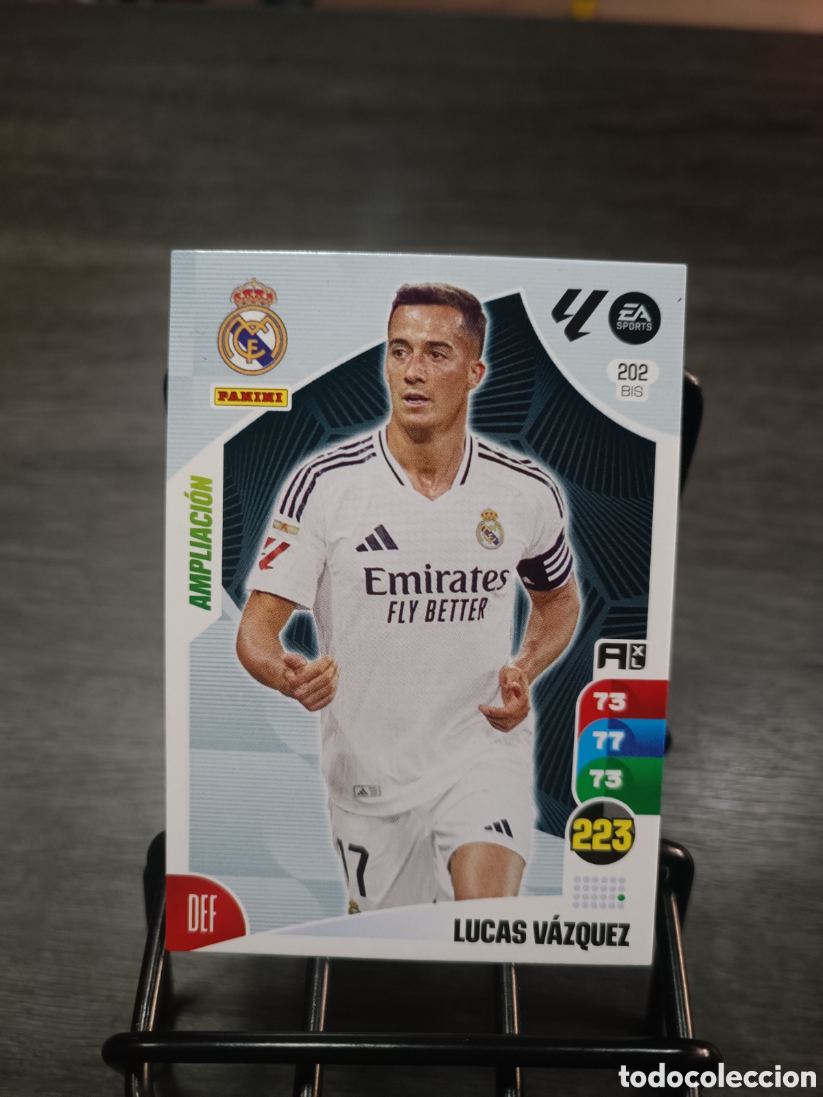 Cromos de F&uacute;tbol: 2024 2025 Lucas V&aacute;zquez 202 Bis Adrenalyn Xl