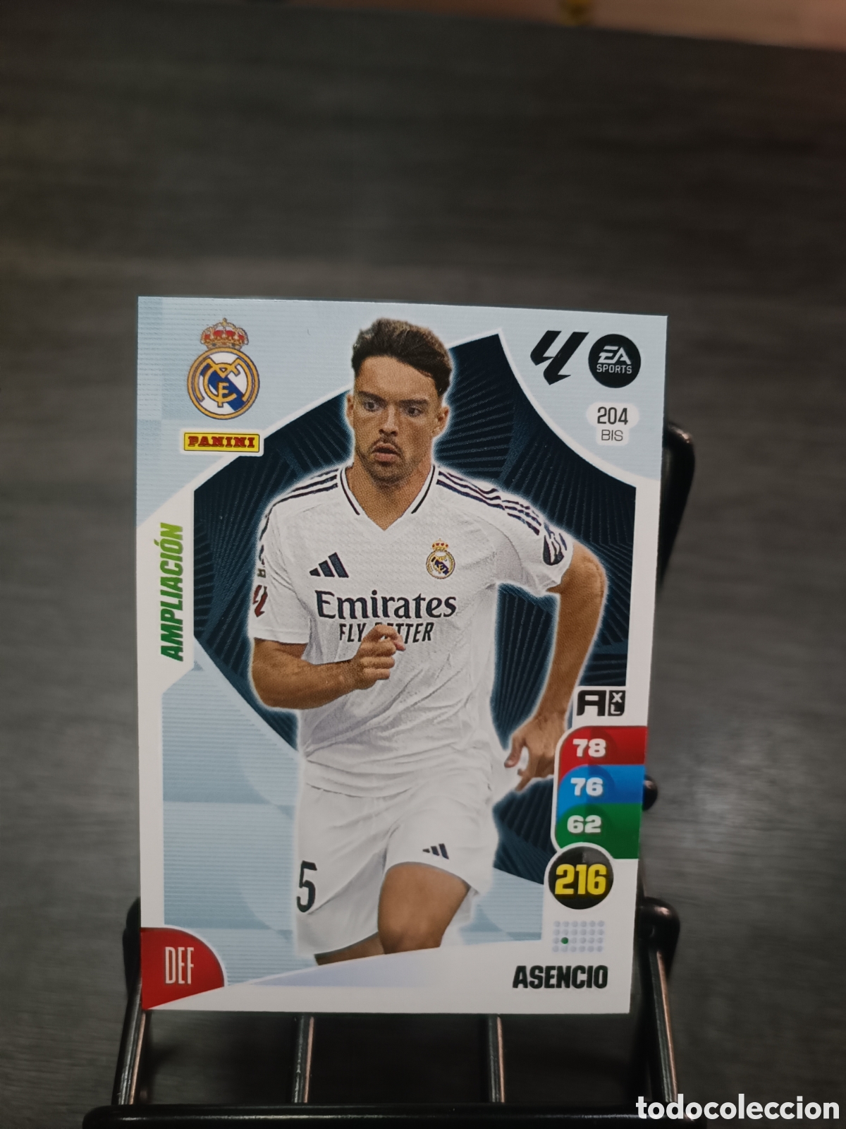 Cromos de F&uacute;tbol: 2024 2025 Asencio 204 Bis Adrenalyn Xl