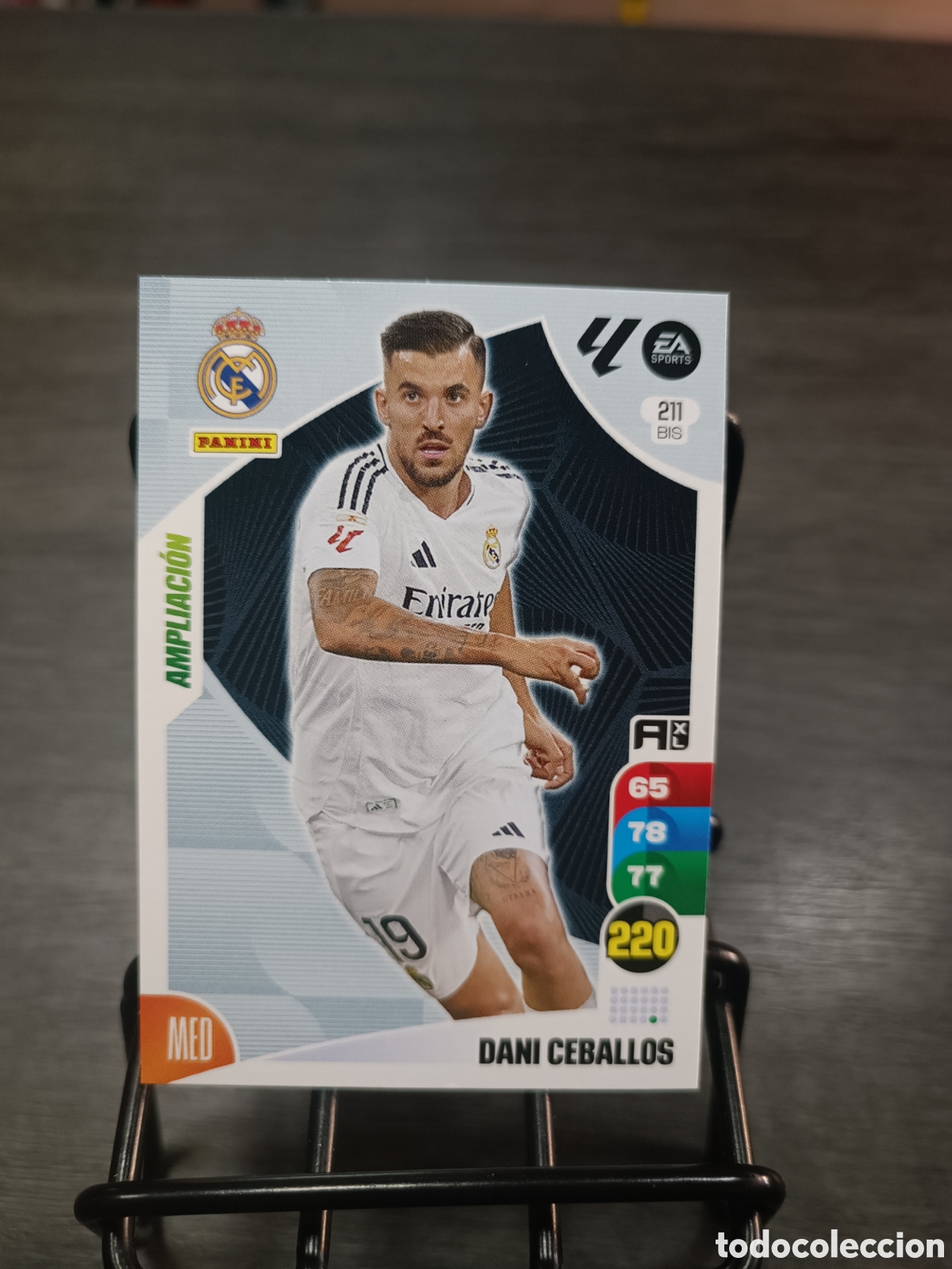 Cromos de F&uacute;tbol: 2024 2025 Ceballos 211 Bis Adrenalyn Xl