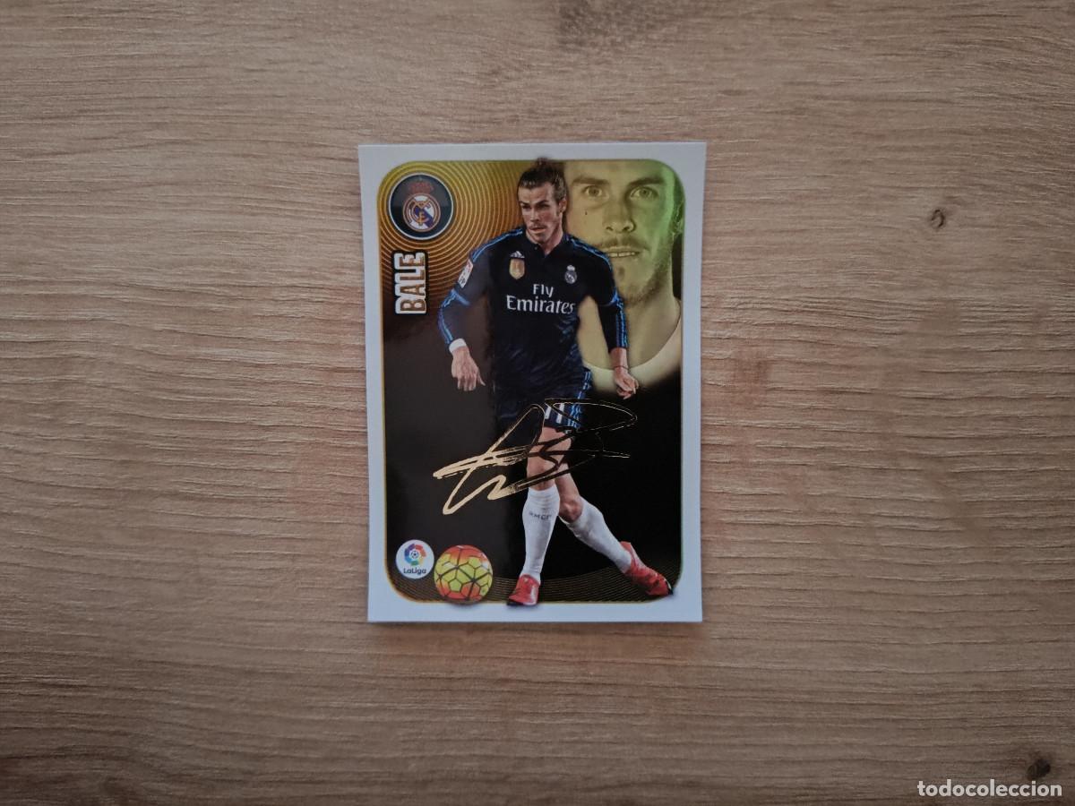 Cromos de F&uacute;tbol: CROMO DE FUTBOL LIGA ESTE BALE SERIE ORO REAL MADRID SIN PEGAR NUNCA PEGADO 16 17 2016 2017 D526