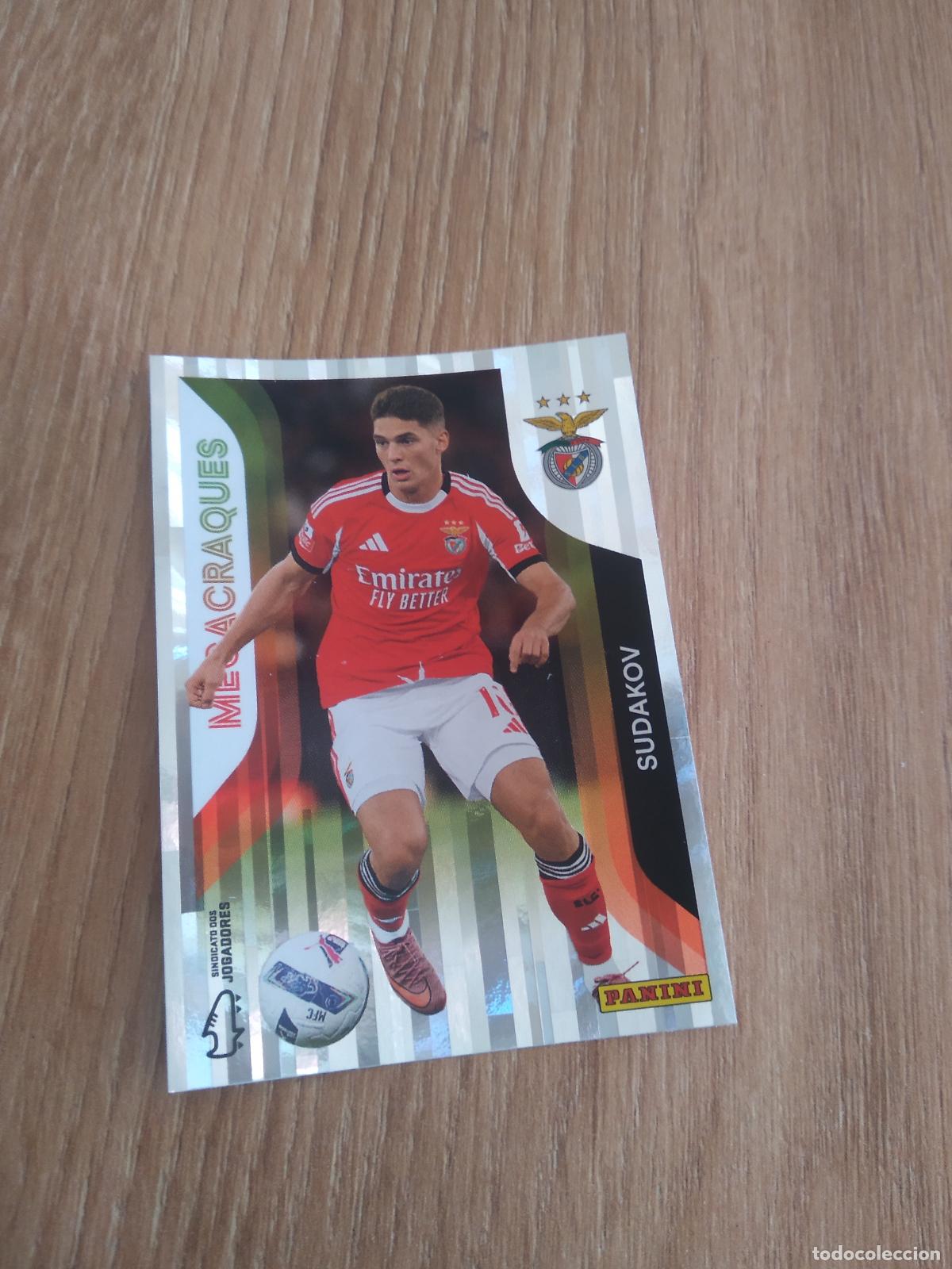 Cromos de F&uacute;tbol: 390 SUDAKOV BENFICA CROMO FUTBOL PANINI PORTUGAL 25-26 FUTEBOL LIGA BETCLIC 2025-2026