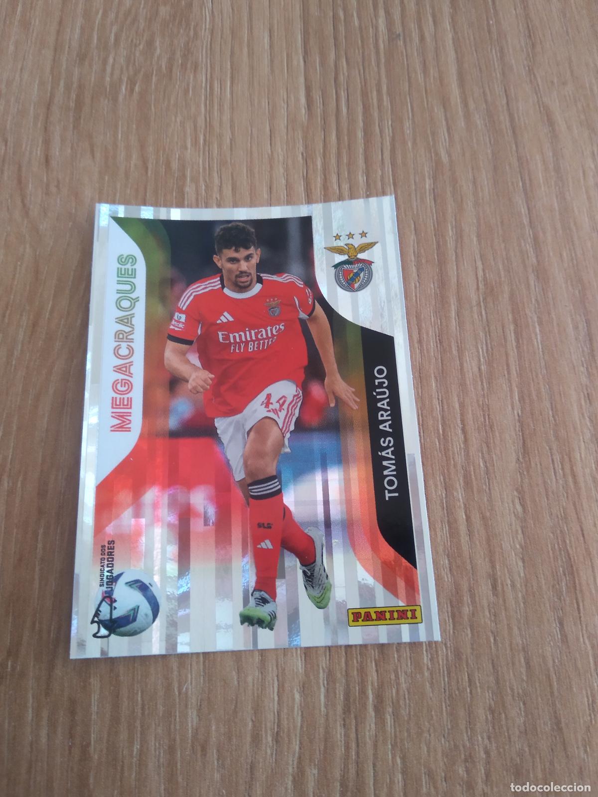 Cromos de F&uacute;tbol: 391 TOMAS ARAUJO BENFICA CROMO FUTBOL PANINI PORTUGAL 25-26 FUTEBOL LIGA BETCLIC 2025-2026