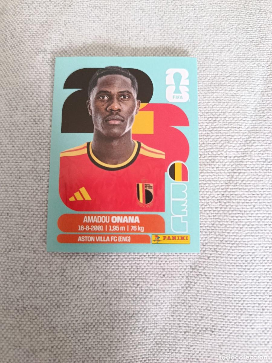 Cromos de F&uacute;tbol: Panini Mundial 2026 Estados Unidos-Mexico. 10- Onana. B&eacute;lgica. Nunca pegado.