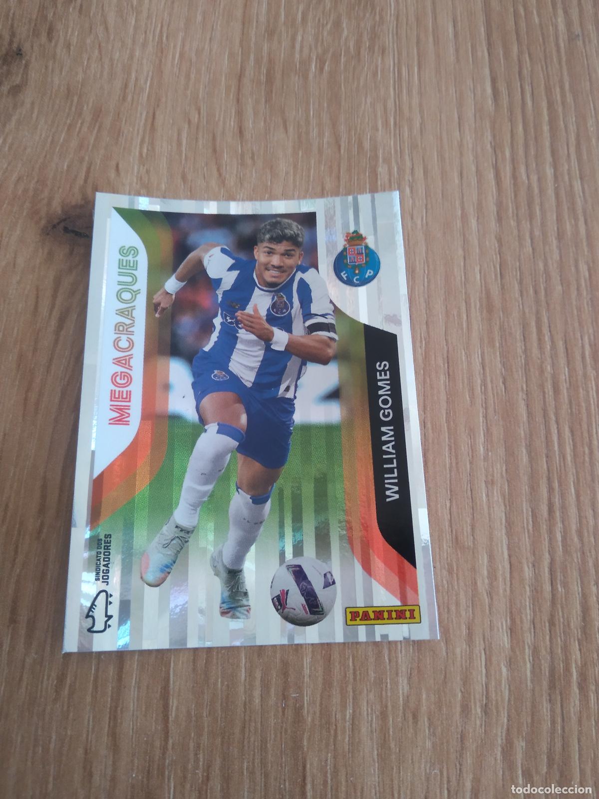 Cartes &agrave; collectionner de Football: 395 WILLIAM GOMES PORTO CROMO FUTBOL PANINI PORTUGAL 25-26 FUTEBOL LIGA BETCLIC 2025-2026