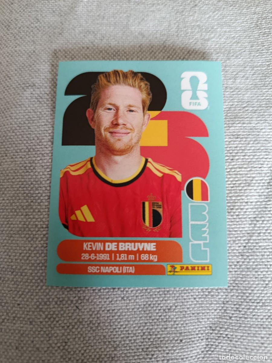 Cartes &agrave; collectionner de Football: Panini Mundial 2026 Estados Unidos-Mexico. 15- De Bruyne. B&eacute;lgica. Nunca pegado.