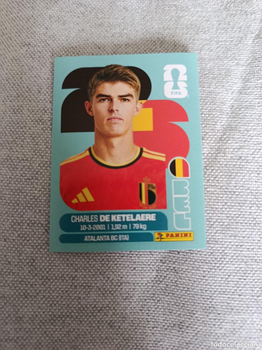 Cartes &agrave; collectionner de Football: Panini Mundial 2026 Estados Unidos-Mexico. 17- De Ketelaere. B&eacute;lgica. Nunca pegado.