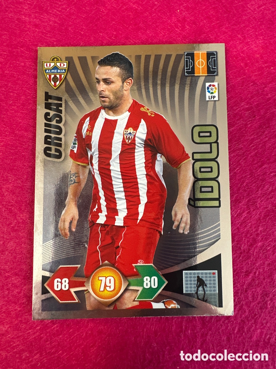 Cartes &agrave; collectionner de Football: CRUSAT (ALMER&Iacute;A) &Iacute;DOLO ADRENALYN LIGA 2009-2010 09 10 PANINI TRADING CARD