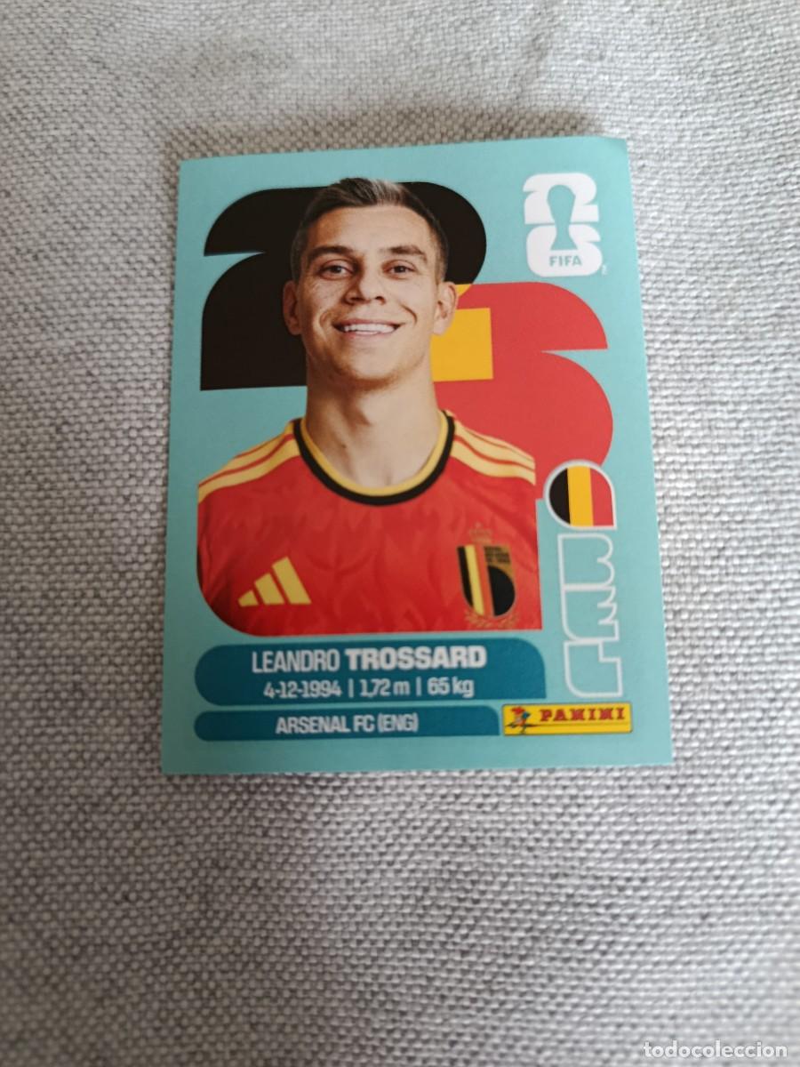 Cartes &agrave; collectionner de Football: Panini Mundial 2026 Estados Unidos-Mexico. 18- Trossard. B&eacute;lgica. Nunca pegado.