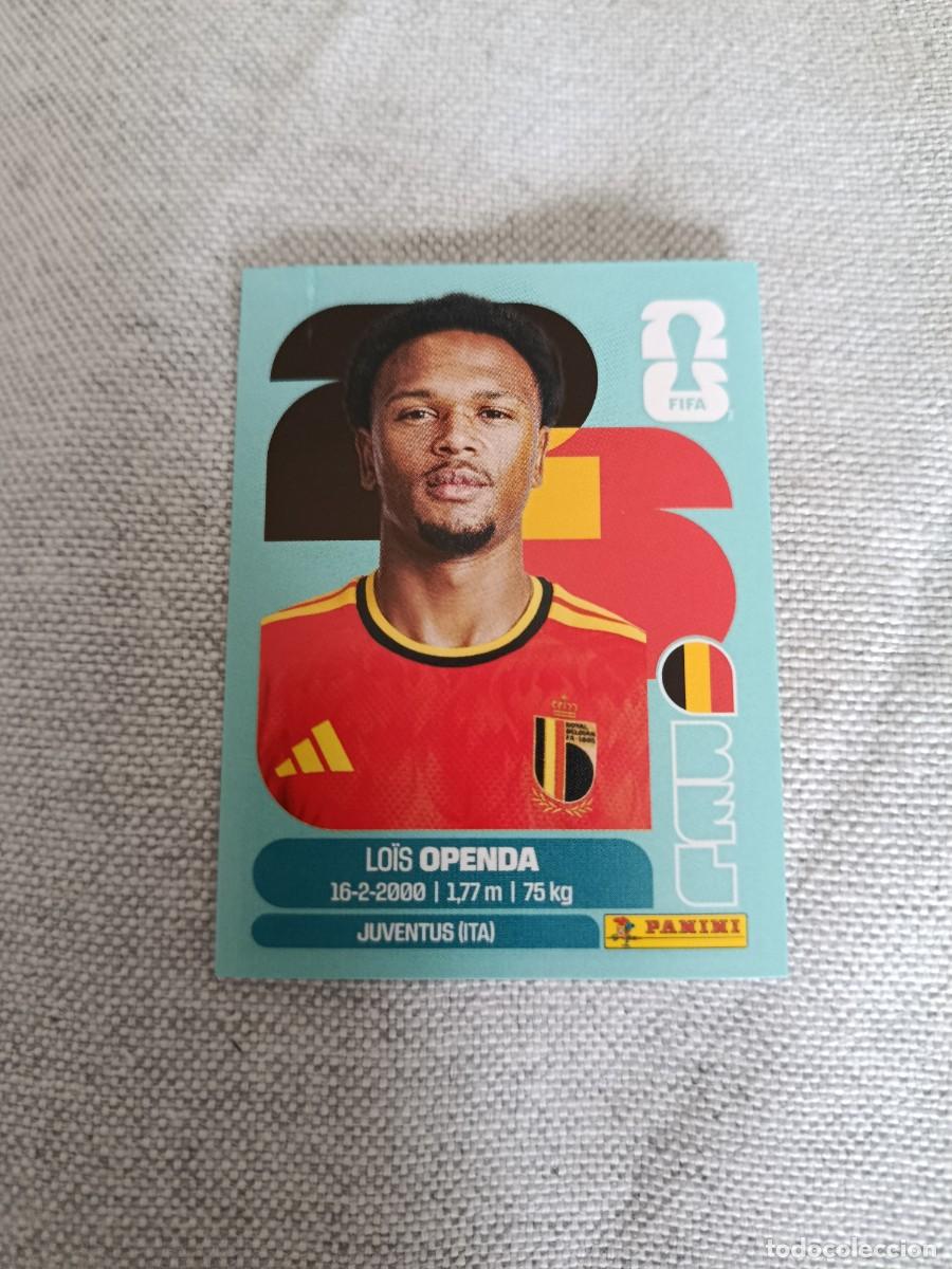 Cartes &agrave; collectionner de Football: Panini Mundial 2026 Estados Unidos-Mexico. 19- Openda. B&eacute;lgica. Nunca pegado.
