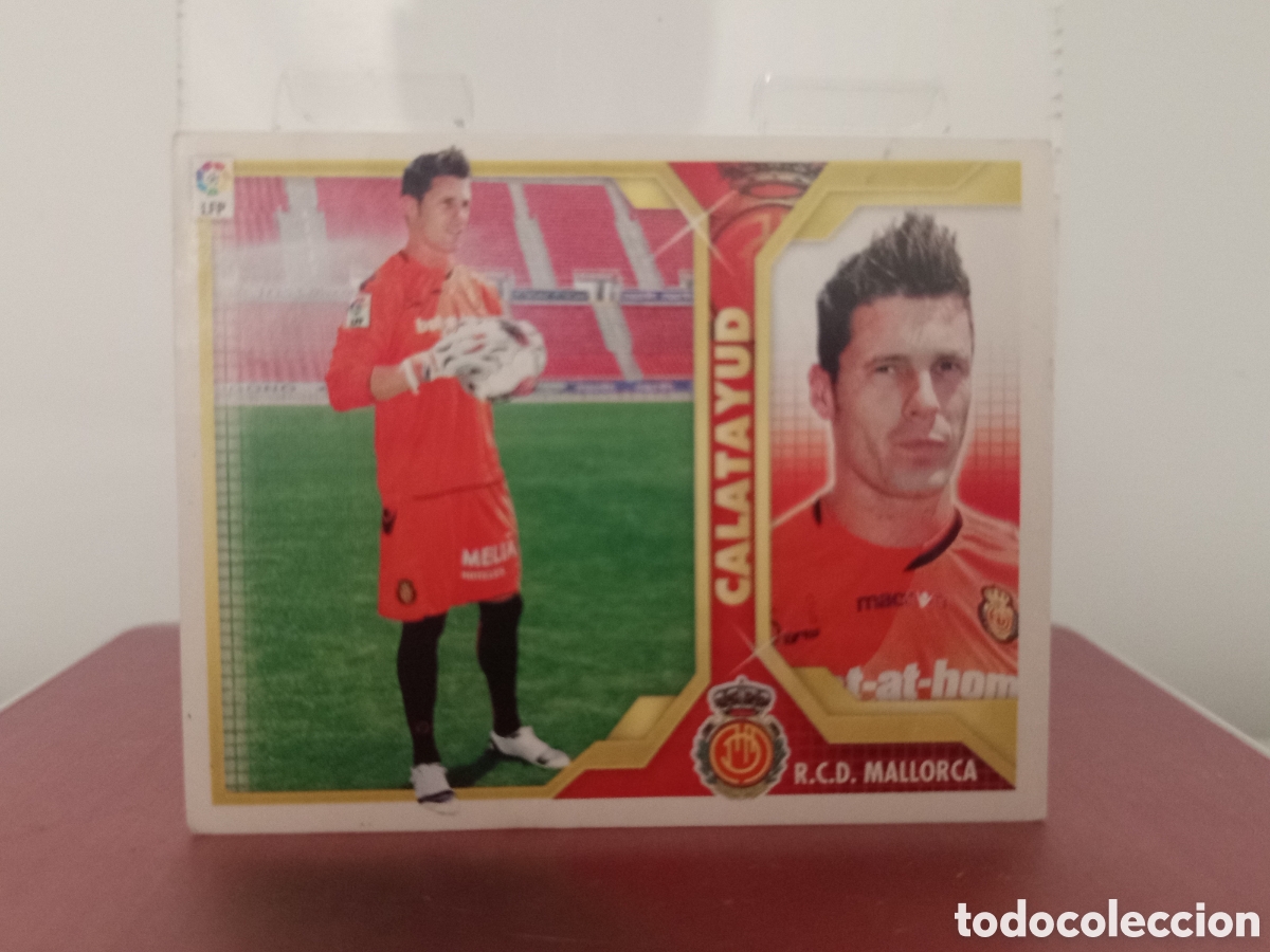 Cromos de F&uacute;tbol: ❇️ CROMO ⚽ CALATAYUD MALLORCA 2011 2012 11 12 LIGA ESTE LFP BBVA STICKER SIN PEGAR ❇️