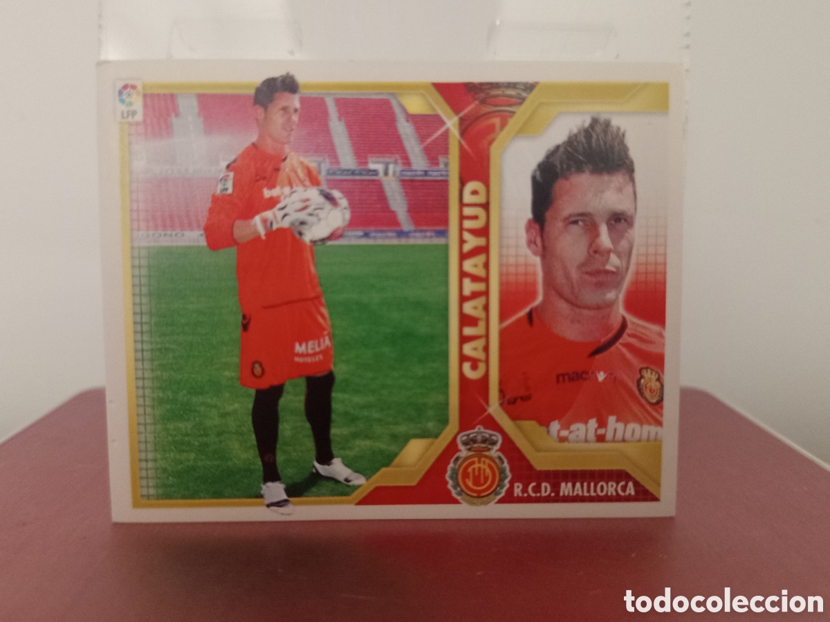 Cromos de F&uacute;tbol: ❇️ CROMO ⚽ CALATAYUD MALLORCA 2011 2012 11 12 LIGA ESTE LFP BBVA STICKER SIN PEGAR ❇️