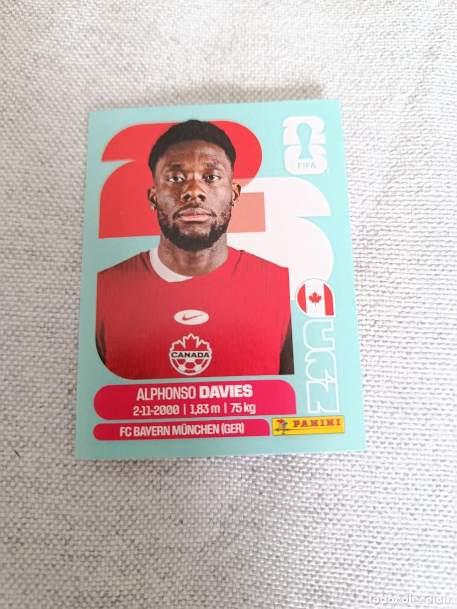 Cromos de F&uacute;tbol: Panini Mundial 2026 Estados Unidos-Mexico. 3- Davies. Canad&aacute;. Nunca pegado.