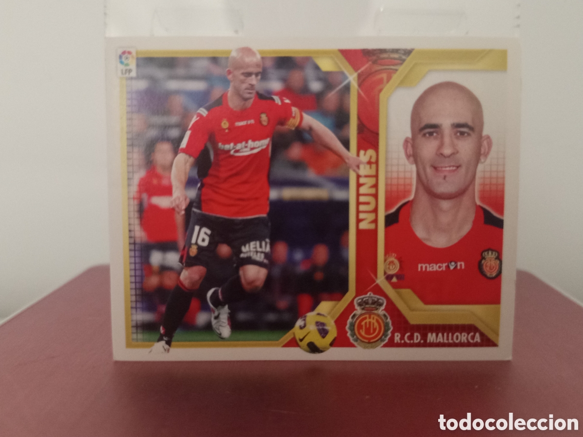 Football Stickers: ❇️ CROMO ⚽ NUNES MALLORCA 4 2011 2012 11 12 LIGA ESTE LFP BBVA STICKER SIN PEGAR ❇️