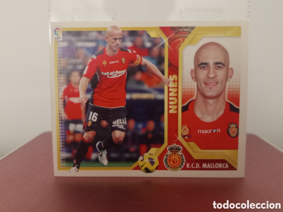Football Stickers: ❇️ CROMO ⚽ NUNES MALLORCA 4 2011 2012 11 12 LIGA ESTE LFP BBVA STICKER SIN PEGAR ❇️