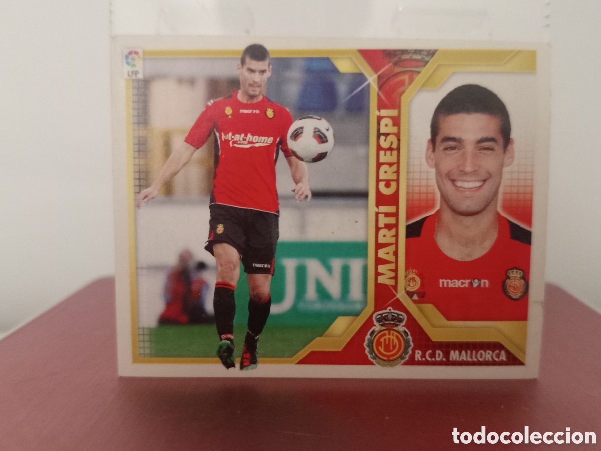 Football Stickers: ❇️ CROMO ⚽ MART&Iacute; CRESPI MALLORCA 6 B 2011 2012 11 12 LIGA ESTE LFP BBVA STICKER SIN PEGAR ❇️