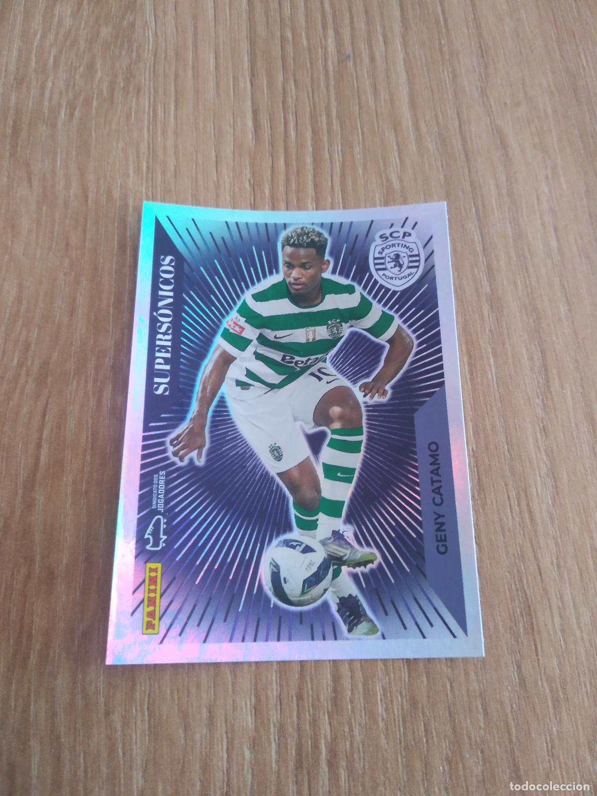 Cromos de F&uacute;tbol: 409 GENY CATAMO SPORTING CROMO FUTBOL PANINI PORTUGAL 25-26 FUTEBOL LIGA BETCLIC 2025-2026