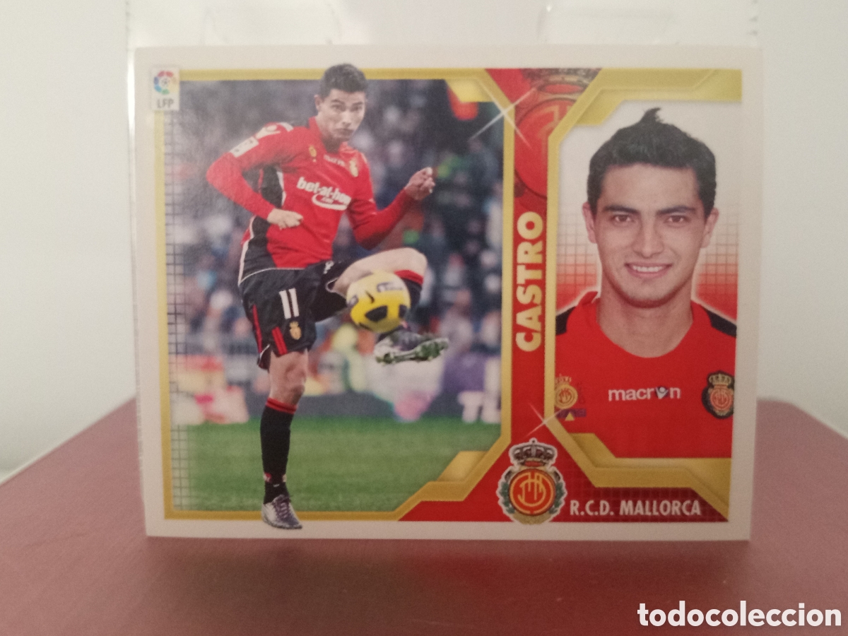 Cartes &agrave; collectionner de Football: ❇️ CROMO ⚽ CASTRO MALLORCA 14 A 2011 2012 11 12 LIGA ESTE LFP BBVA STICKER SIN PEGAR ❇️