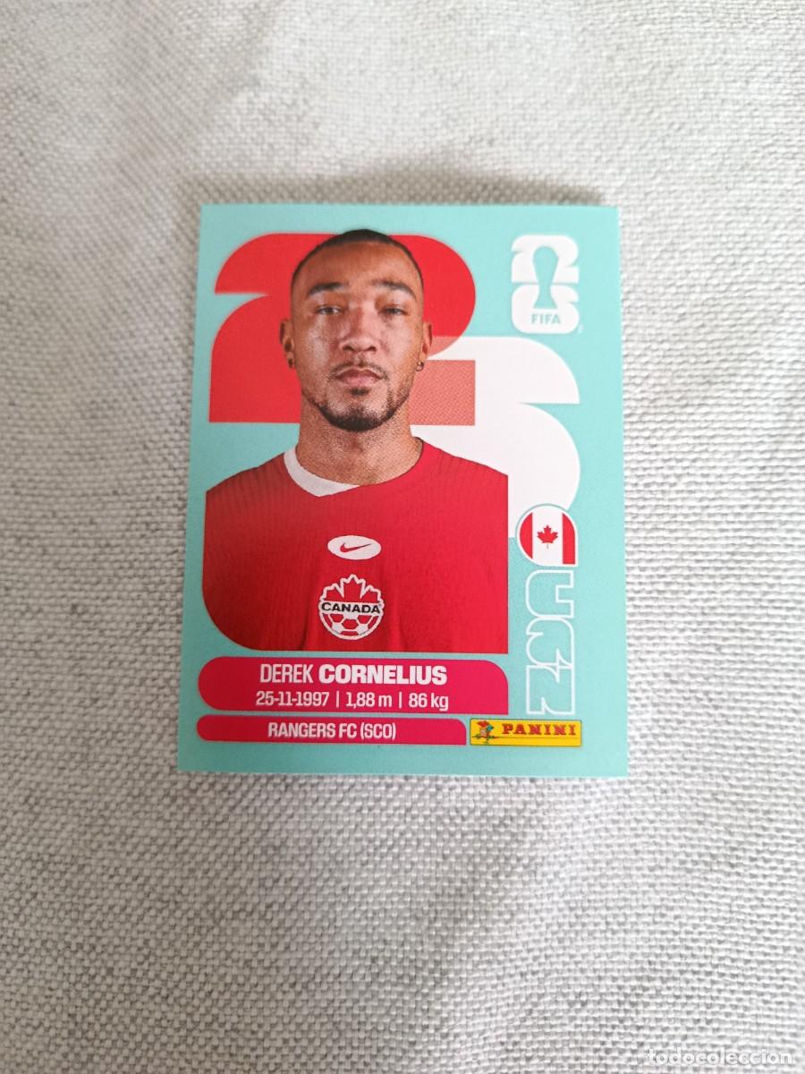 Cromos de F&uacute;tbol: Panini Mundial 2026 Estados Unidos-Mexico. 7- Cornelius. Canad&aacute;. Nunca pegado.